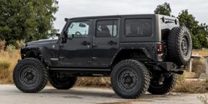  Jeep Wrangler with Black Rhino Armory